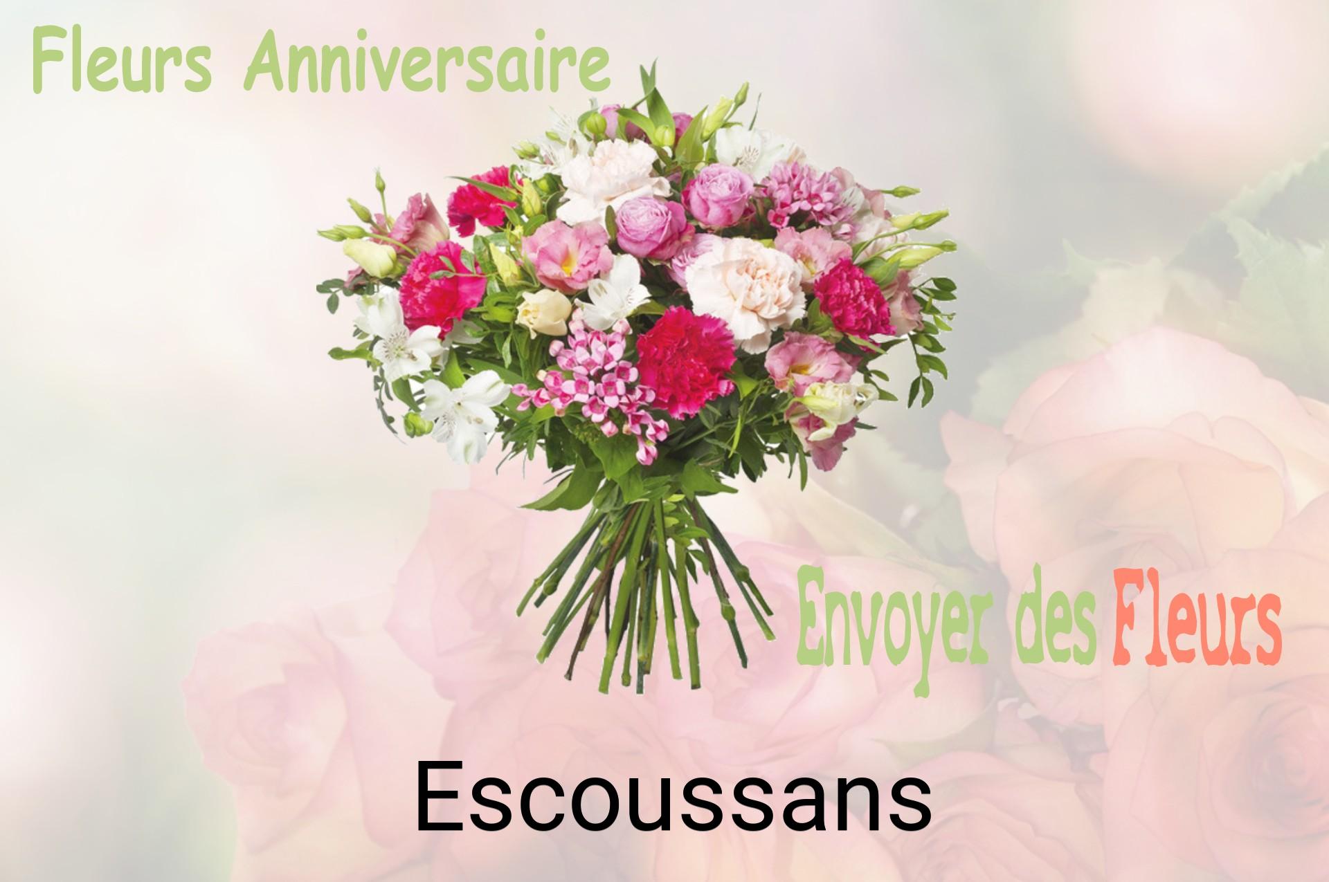 Bouquet de fleurs d’anniversaire livré à Escoussans